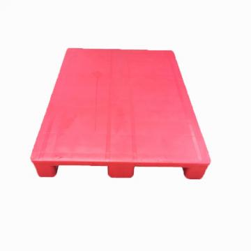 Three Runner Single Faced Edge Stackable Plastic Euro Pallet Price