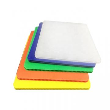 High Wave Hollow Sheet Thermal Insulation Colorful Plastic PVC Wall Sheet for Warehouse