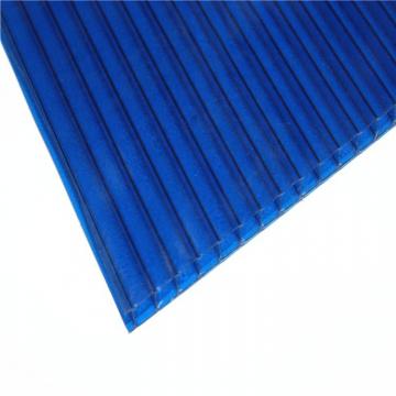 Blue Opal Polycarbonate PC Twin Wall Hollow Sheet