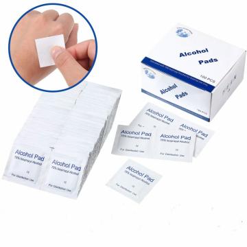 Individually Packaged and Sealed Disinfection Alcohol Pads