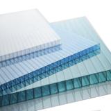 Aoci Clear/Blue-green Plastic Sheet Polycarbonate Hollow Sheet