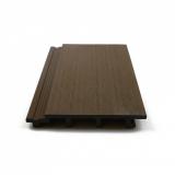Wooden Look WPC Wood Plastic No Painting WPC Wood Plastic Composite Cladding