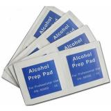 Direct Factory of Spunlace Non Woven Alcohol Prep Pad /Alcohol Wipes /Ethanol Alcohol Pad 60mmx60mm/60mmx30mm